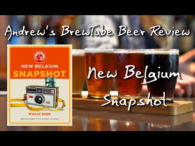 New Belgium Snapshot - Andrew's BrewTube Beer Review - #3