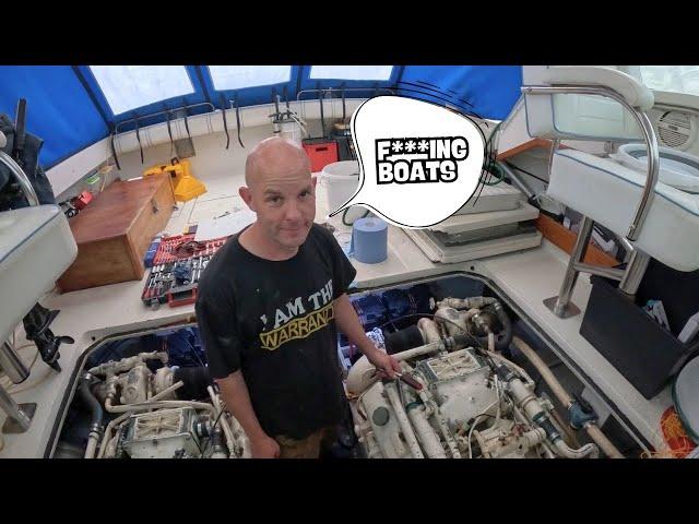 Routine Boat Maintenance! - DIY Service of Our Detroit Diesel Marine Engines