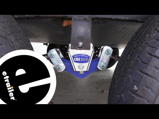 etrailer | Detailed Breakdown of the MORryde Rubber Equalizers for Tandem Axle Trailers