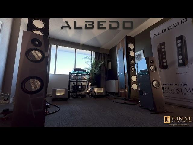 SUPREME ACOUSTIC SYSTEMS presents... ALBEDO ACHEMA LOUDSPEAKERS (ITALY) (clip 1)