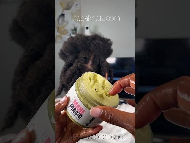 Green butter for nappy hair ! #naturalhair #subscribe #shorts cocaknotz.com