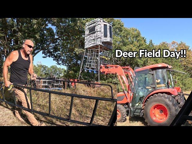 A DAY with Pro Staffer Phil Setting Up 165 Acre Missouri HUNTING LAND!