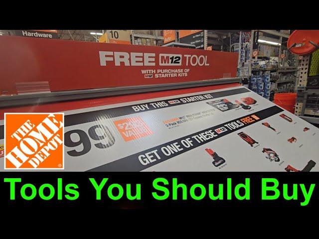 Tools You Should Buy @ Home Depot