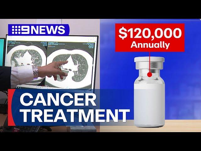 New seven-minute cancer treatment jab rolls out | 9 News Australia