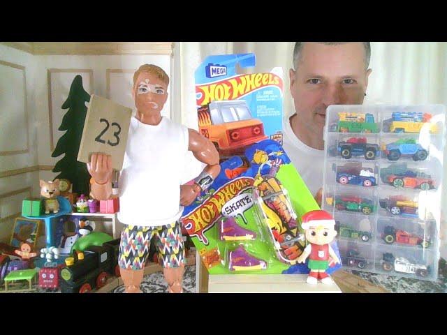 D23 Vlogmas Advent Holiday Calendar: Epic MEGA Bloks Construx Collection Hot Wheels Skate CoComelon