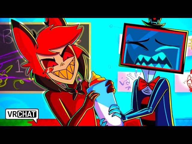 Vox BECOMES A BABY in Hazbin Hotel VRChat