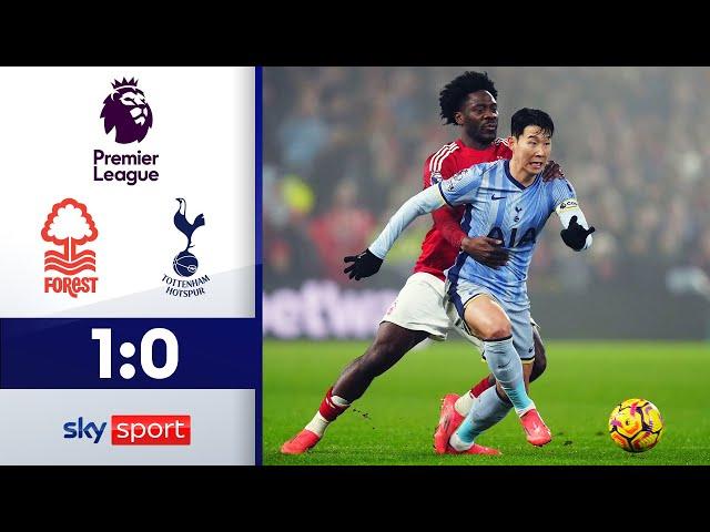 Wahnsinn: Forest vorerst Dritter | Nottingham Forest - Tottenham Hotspur | Highlights Premier League