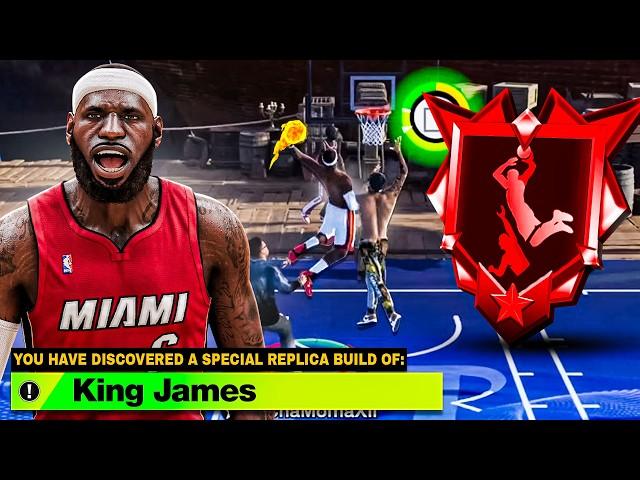 "PRIME" MIAMI LEBRON JAMES BUILD is A PROBLEM in NBA 2K25!