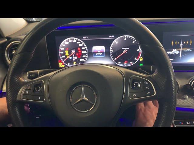 Mercedes E Class W213 Service reset. Service Reset My Car