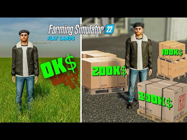 Выживаю ЕЩЕ НЕСКОЛЬКО ЛЕТ на плоской карте Farming Simulator 22