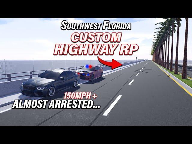 (CAUGHT STREET RACING) SWFL CUSTOM HIGHWAY RP!!!! || ROBLOX - Southwest Florida