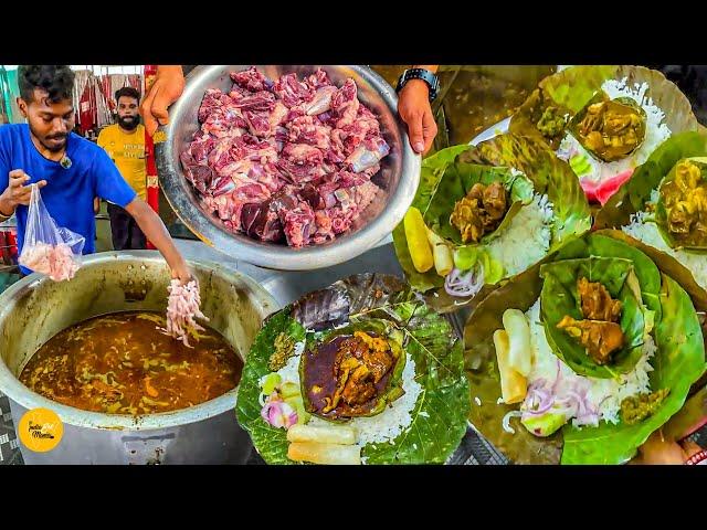 Jharkhandi Style Patte Wala Mutton Chawal In Ranchi l Ranchi Street Food
