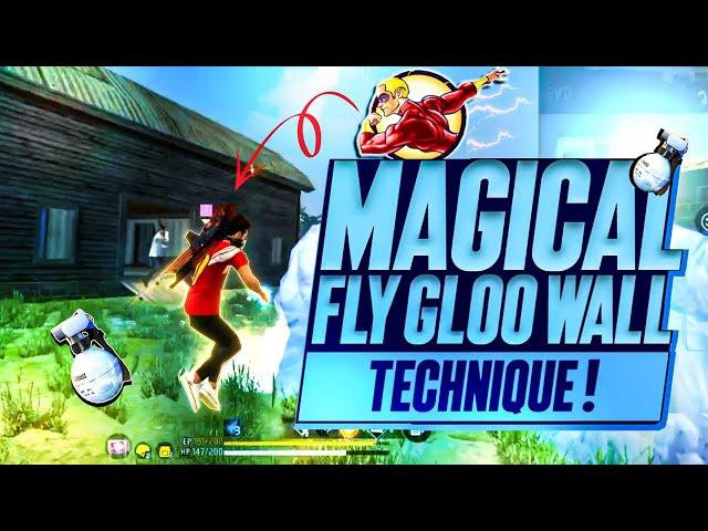 2024 New Fly Gloo Wall Technique | Jump Fly Gloo Wall Trick ️ | Fastest Gameplay In Free Fire !!