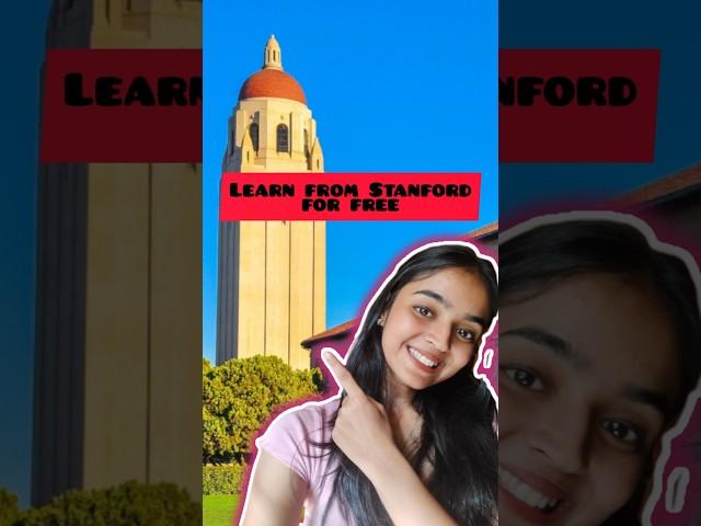 Learn from Stanford University for free | Top Online Courses 2024-2025  #learnonline #stanford