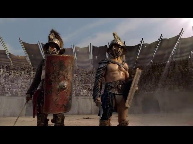 Spartacus-Crixus vs Theokoles best fight scene