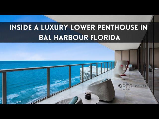 Inside A Direct Ocean Front Luxury Lower Penthouse In Bal Harbour Florida