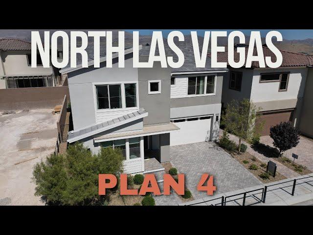 Tour the Spacious Plan 4 at Azure Park | New Build Homes in North Las Vegas Real Estate