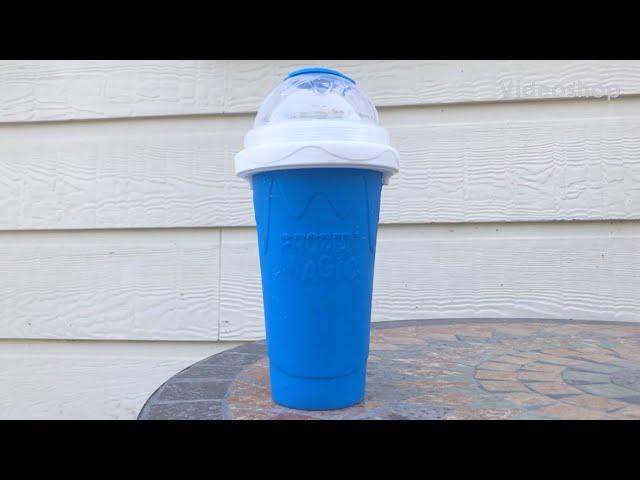 How to use Frozen Magic Cup slushy maker