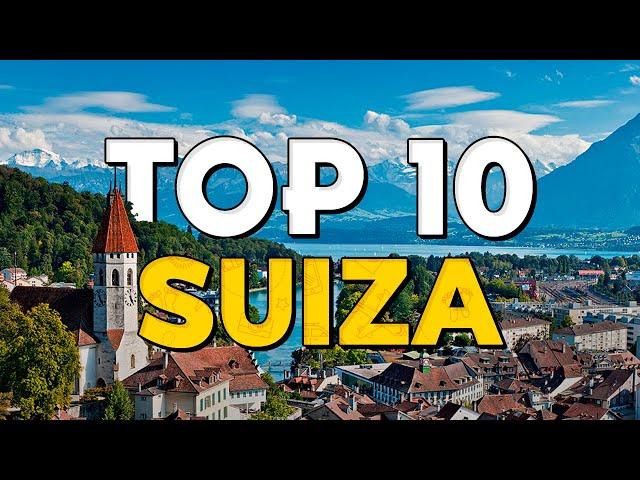 ️ TOP 10 Ciudades de Suiza ⭐️ Que Ver y Hacer en Suiza