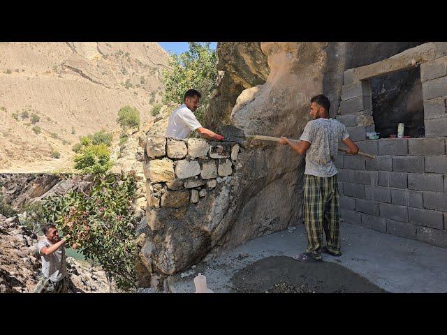 Nomadic life: the art of cave wall building and mountain pistachio harvesting