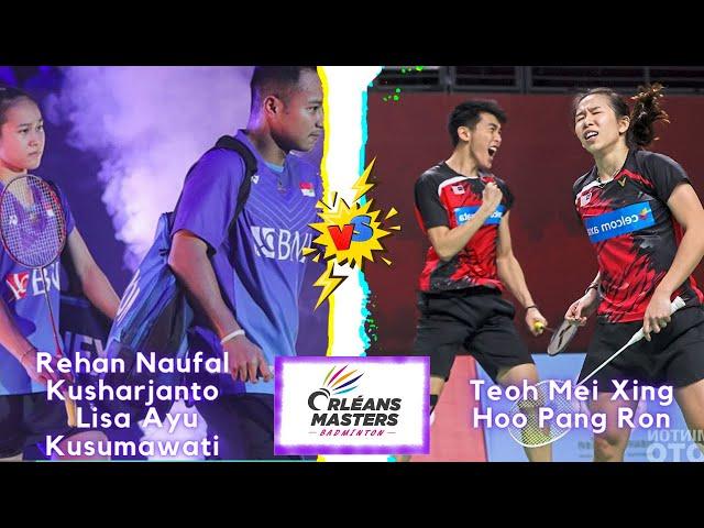 Rehan Naufal Kusharjanto/Lisa Ayu Kusumawati vs Teoh Mei Xing/Hoo Pang Ron | Orleans Badminton 2023