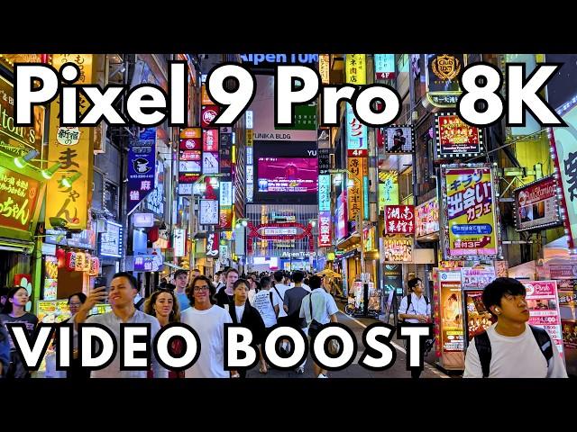 Pixel 9 Pro - 8K Video Boost - Camera Test