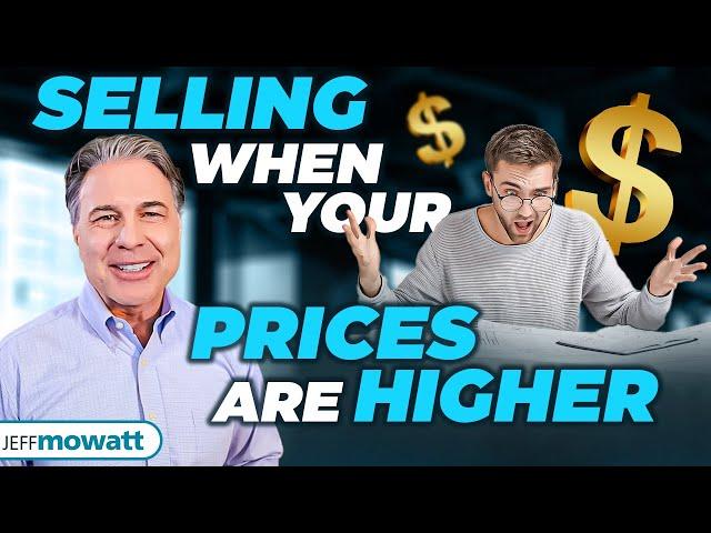 Sales techniques - how to sell when your price is higher