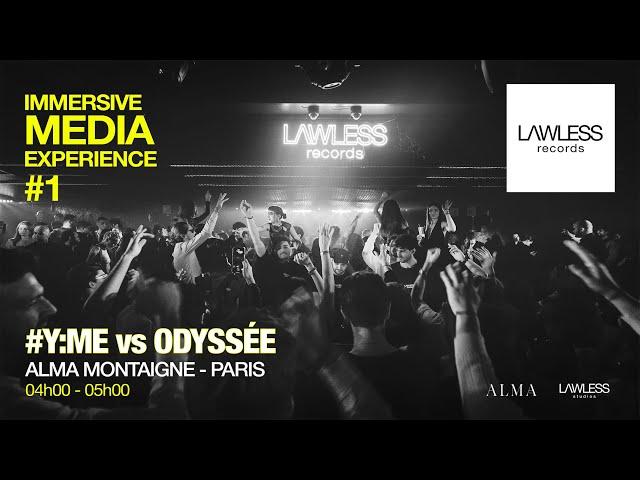 Y:ME vs ODYSSÉE - Melodic Techno at Alma Club | IMMERSIVE MEDIA EXPERIENCE #1 by LAWLESS RECORDS