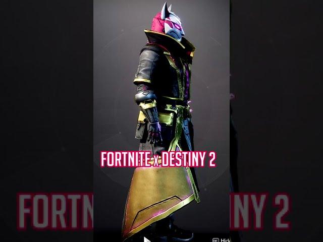 They Put The Fortnite Drifter Skin in Destiny 2! #FortnitexDestiny #Shorts #Destiny2 #Fortnite