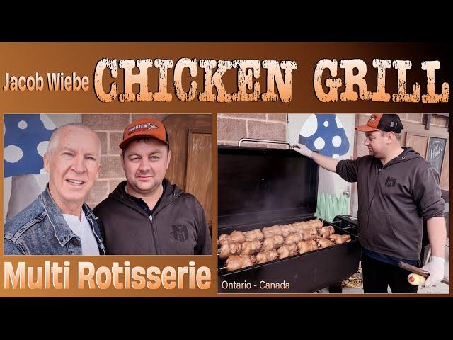 Jacob Wiebe Multi Rotisserie Chicken Grill