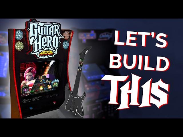 I Built Guitar Hero Arcade at HOME!