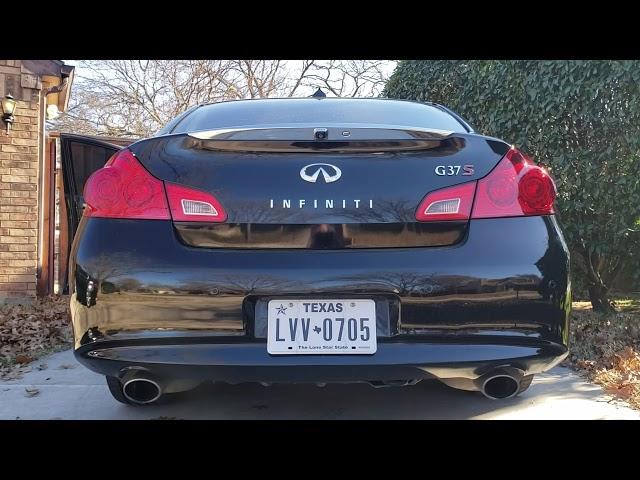 2012 Infiniti G37 Sedan with Fast intentions High-Flow cats and Stock CBE