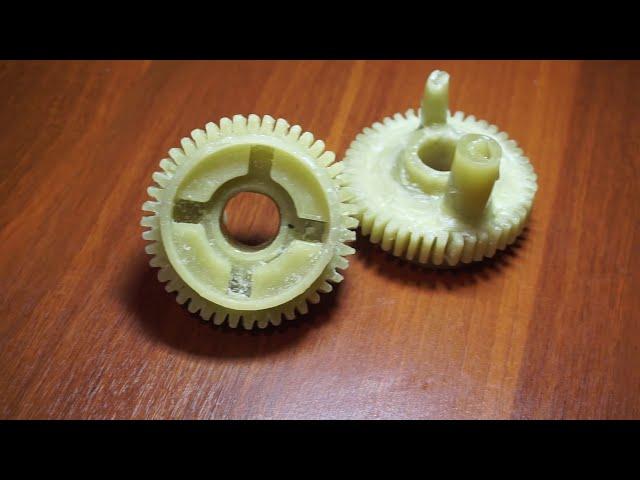 Aluminum gear by a casting method