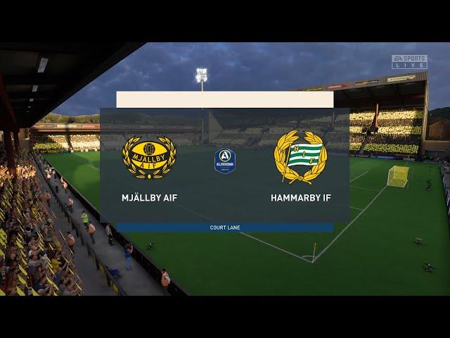 Mjällby AIF vs Hammarby IF (27/08/2023) Allsvenskan 2023 FIFA 23