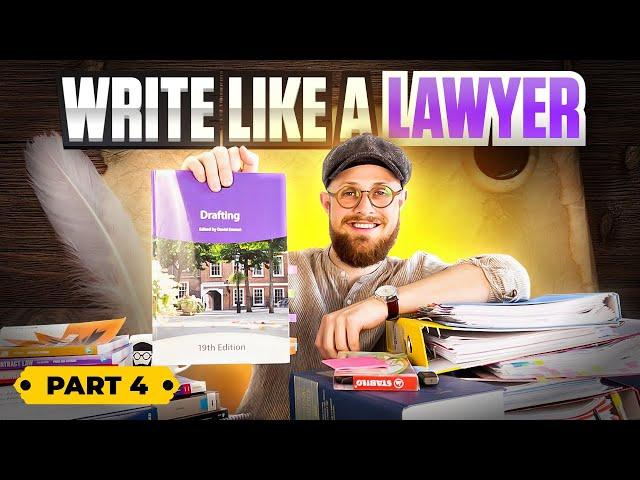 Opinion Writing & Drafting Exams | How I Ranked 1st on the UK BAR TRAINING COURSE | Part 4