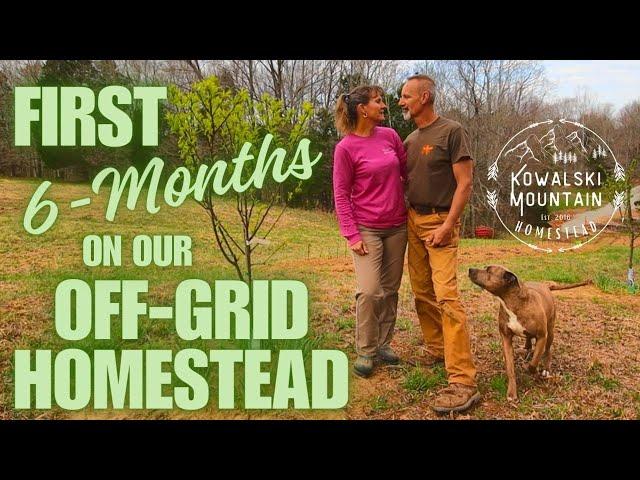 6-Months Off-Grid in Kentucky: Challenges and Successes through our First Winter on the Homestead