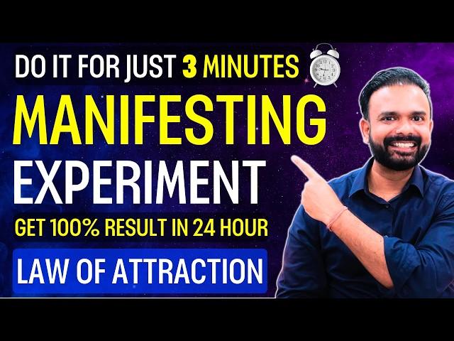 FAST RESULTS in 24 HOURS! Powerful Law of Attraction Manifestation Technique to Attract Anything