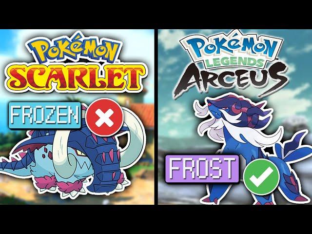 Did Pokemon Legends: Arceus "Fix" Freeze?