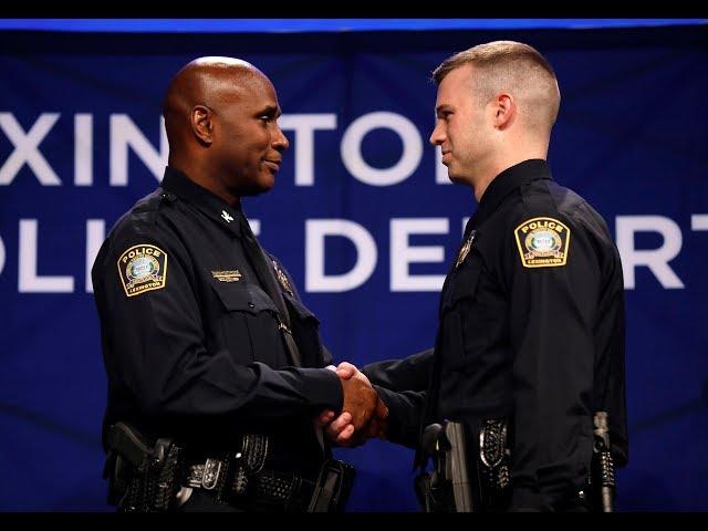 Lexington Police Department Class 10-2017 Graduation