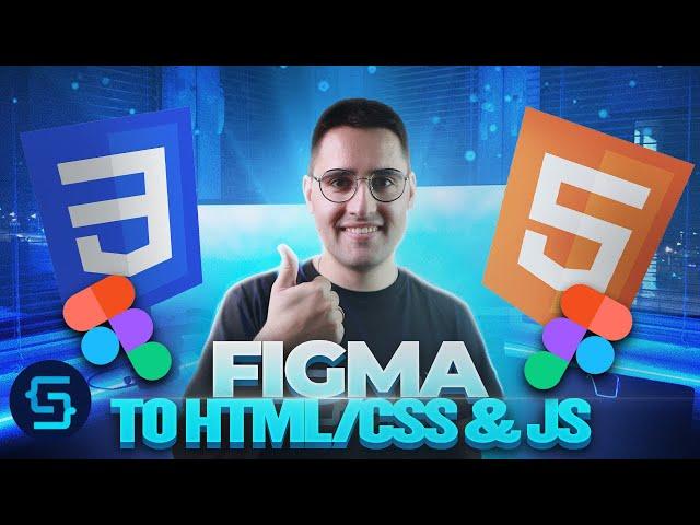 Figma to Html Css Javascript (and mobile optimized!)