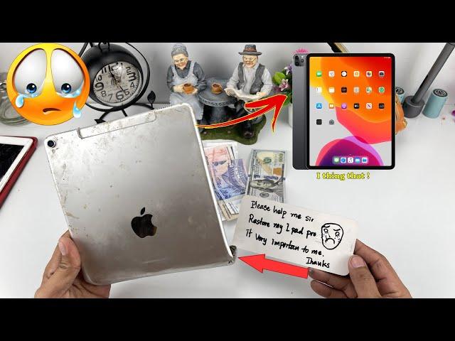 Restore Apple iPad Pro & iPad Air 2 Cracked | Restoration Destroyed Phone