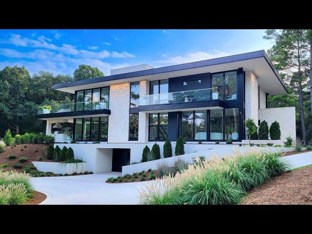 Tour a Ultra Modern $5,500,000 Luxury Home in Raleigh North Carolina| Glenhill Community | New Build