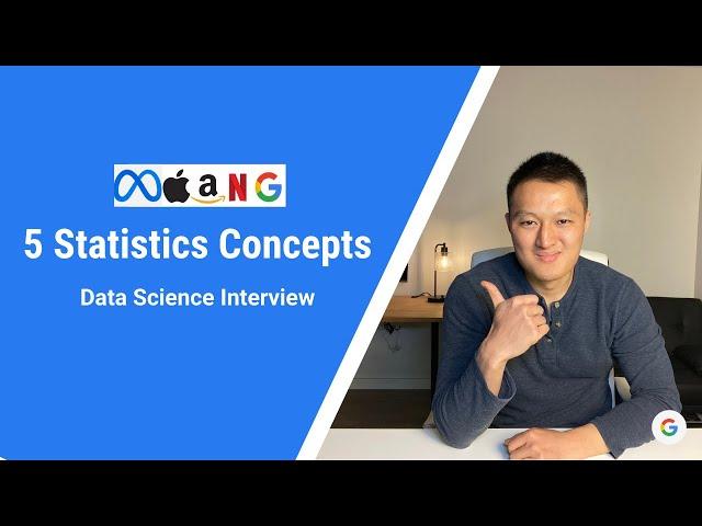 5 Concepts in Statistics You Should Know | Data Science Interview