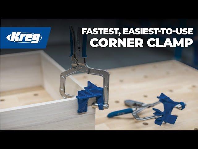 The Fastest, Easiest-To-Use 90° Corner Clamp For Your Woodworking Projects