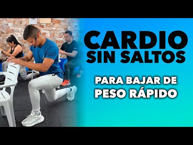 CARDIO SIN SALTOS PARA BAJAR DE PESO RÁPIDO