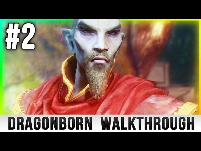 Skyrim Dragonborn - Walkthrough Part 2 - (Ultimate Graphics)