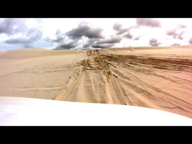 Disco in the sand dunes. SA