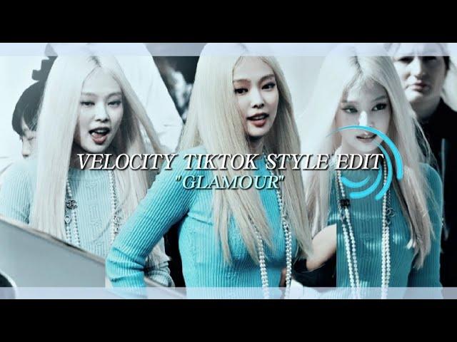 "Glamour" Velocity Tiktok Style Edit Preset - ALIGHT MOTION