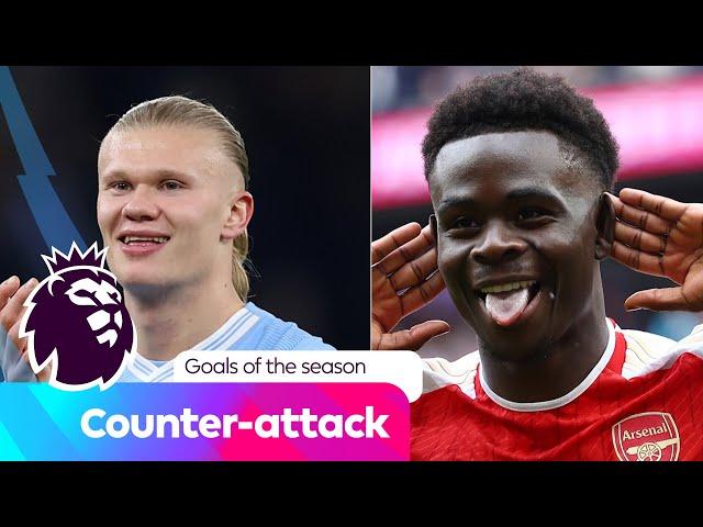 RAPID! Best counter-attacking goals of the season(2023/24)! | Astro SuperSport