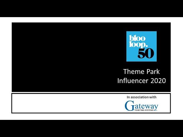 blooloop 50 Theme Park Influencer List 2020